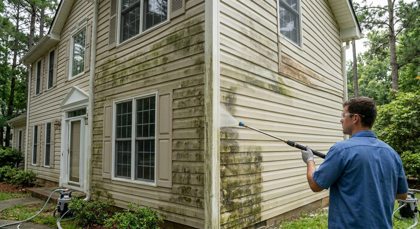 Soft Washing for Home Exteriors in Gainesville