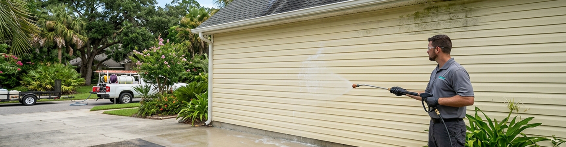 Soft Washing & Pressure Washing Services in Navarre, FL